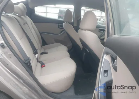 2014 Hyundai Elantra Se z USA, uszkodzony, nr VIN 5NPDH4AE1EH455395